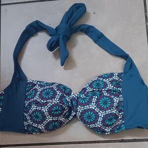 Anne cole bikini Halter swim top xs